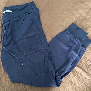 Aritzia lightweight loungewear joggers.